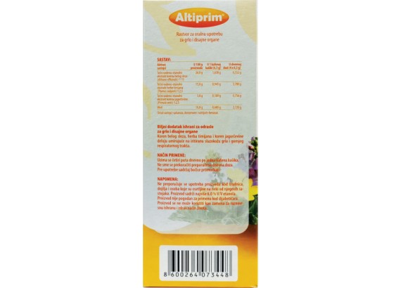 Altiprim® sirup 200ml
