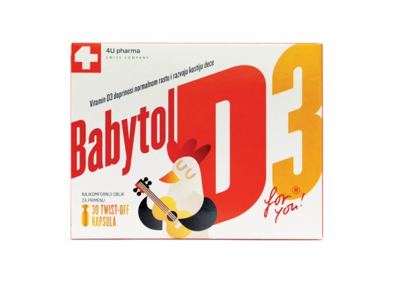 Babytol D3 for you® 30 twist-off kapsula