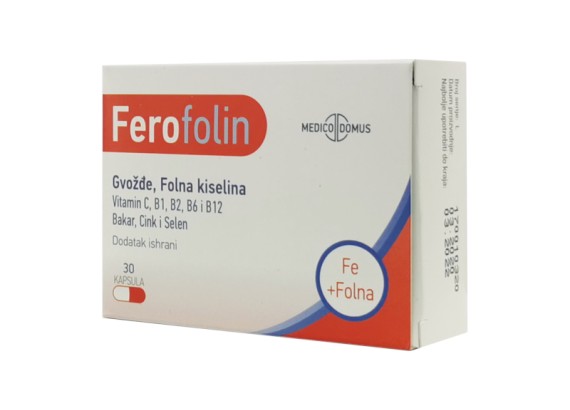 Ferofolin 30 kapsula