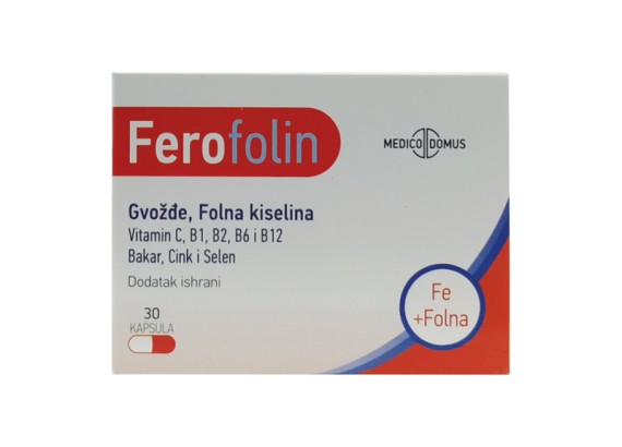 Ferofolin 30 kapsula