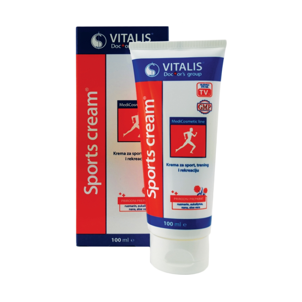 Vitalis® Sports Cream 100ml | Markfarm apoteka