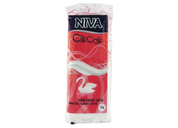 Hidrofilna vata 50 grama Cik Cak