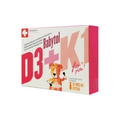 Babytol D3+K1  for you® 30 twist-off kapsula