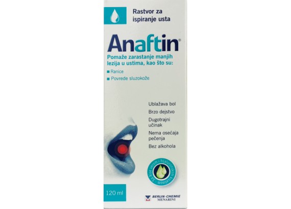 Anaftin® rastvor za ispiranje usta 120 ml