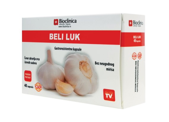 Beli Luk 40 gastrorezistentnih kapsula