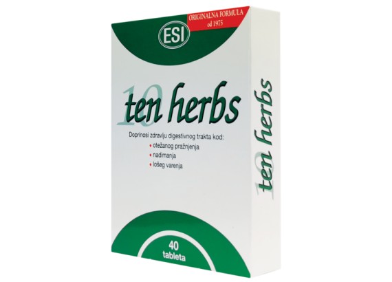 Ten Herbs 40 tableta           