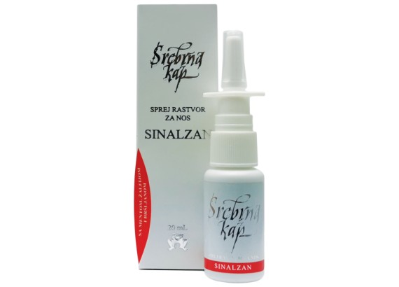 Srebrna Kap - Sinalzan sprej rastvor za nos 20 ml