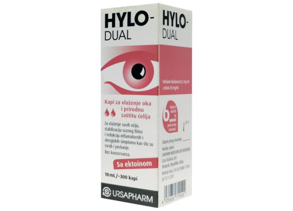 Hylo®-dual 10 ml / 300 kapi