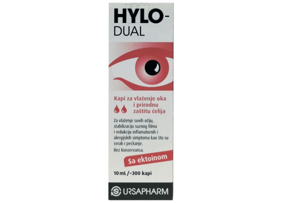 Hylo®-dual 10 ml / 300 kapi