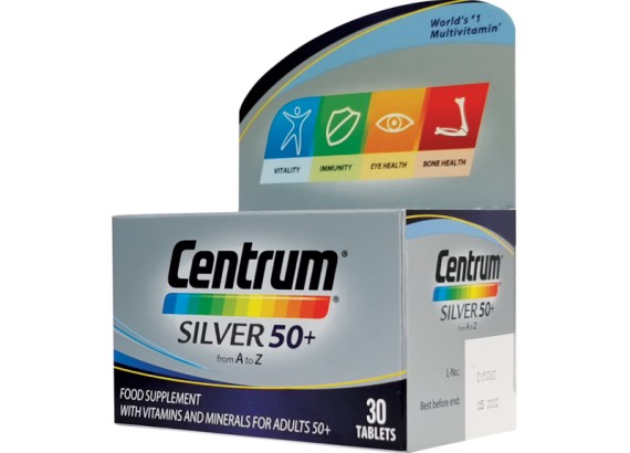 Centrum® SILVER 50+ A-Ž 30 tableta