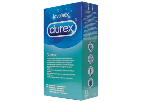 Durex® Classic 12 kondoma