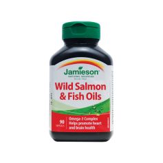 Jamieson Wild Salmon & Fish Oils 90 softgel kapsula