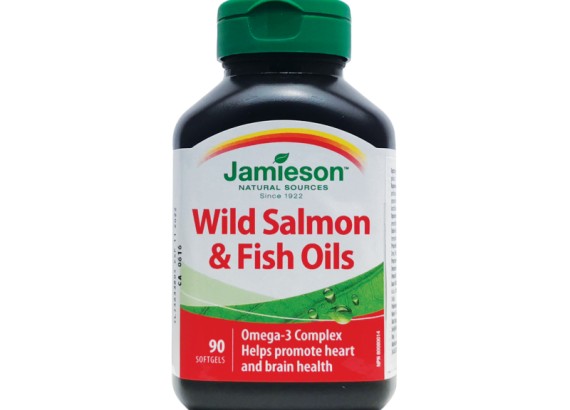 Jamieson Wild Salmon & Fish Oils 90 softgel kapsula