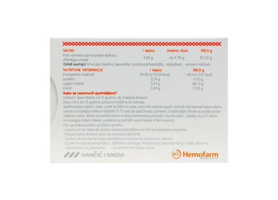 Laxomucil® prašak za pripremu oralnog rastvora 10 kesica 
