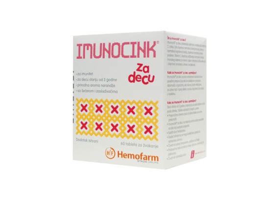 Imunocink® za decu 60 tableta za žvakanje
