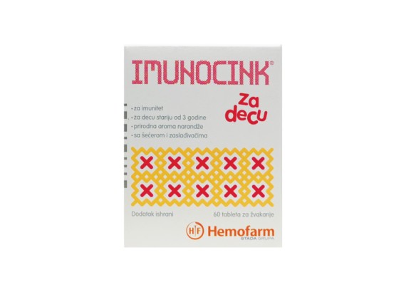 Imunocink® za decu 60 tableta za žvakanje