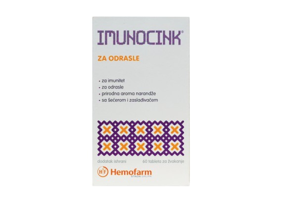 Imunocink® za odrasle 60 tableta za žvakanje