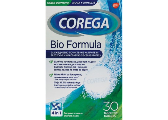 Corega bioformula 1 tableta