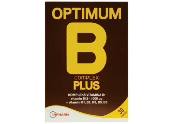 Optimum B complex 30 kapsula