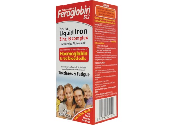 Feroglobin B12 sirup 200 ml