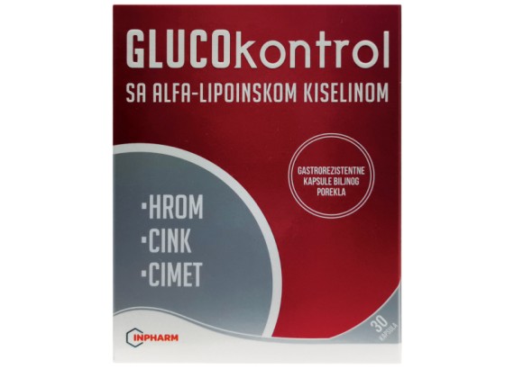 GlucoKontrol 30 kapsula