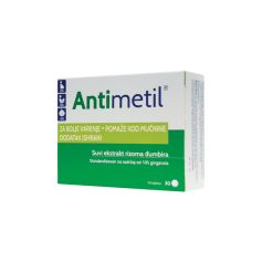 Antimetil 30 obloženih tableta