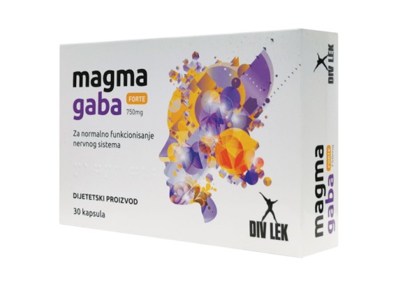 Magma Gaba Forte 750 mg 30 kapsula