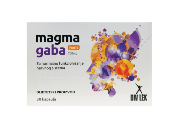Magma Gaba Forte 750 mg 30 kapsula