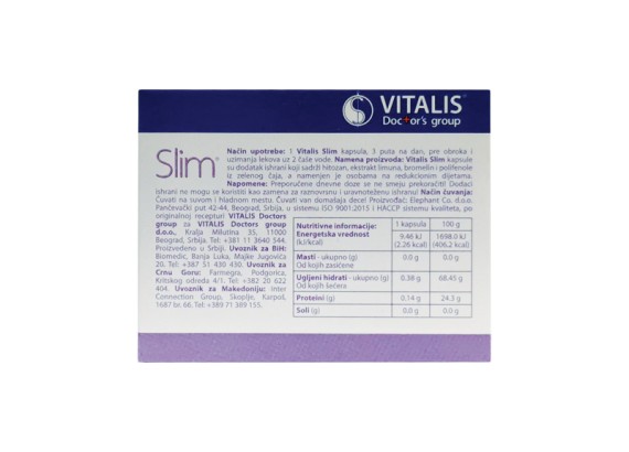Vitalis Slim 30 kapsula