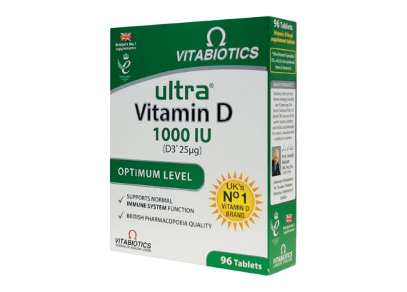 Vitabiotics Ultra® D3 1000 IU 96 tableta