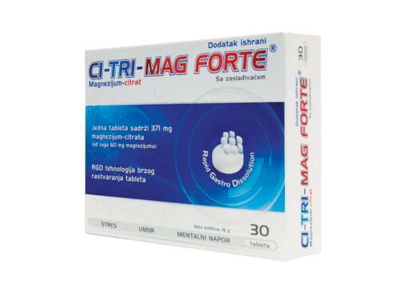 Ci-Tri-Mag® Forte 
30 tableta