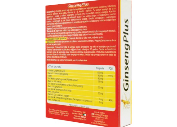 GinsengPlus 30 naturcaps