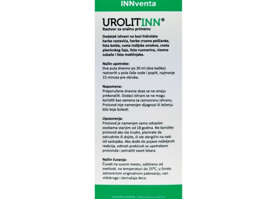 UrolitINN rastvor za oralnu primenu 600ml