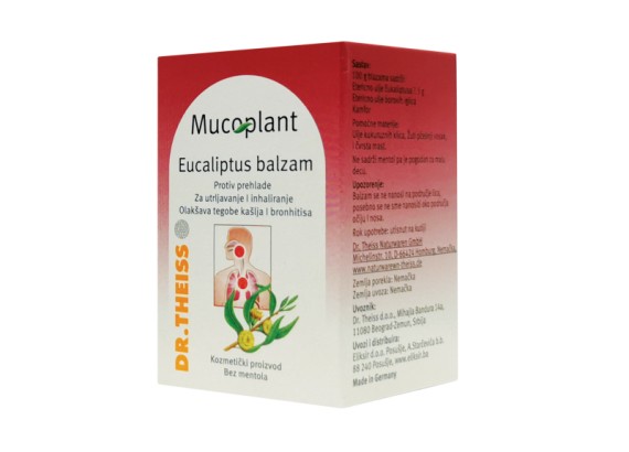 Mucoplant eukaliptus balzam protiv prehlade 50g