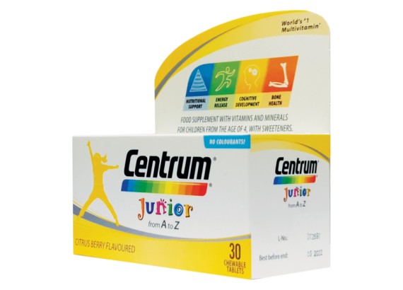 Centrum® A-Ž JUNIOR 30 tableta za žvakanje