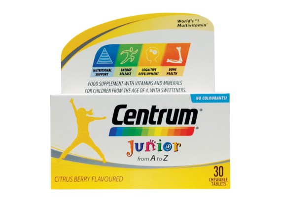 Centrum® A-Ž JUNIOR 30 tableta za žvakanje