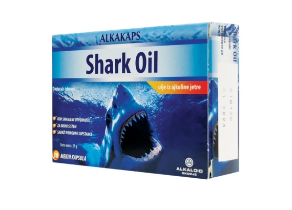 Alkakaps Shark oil 30 mekih kapsula