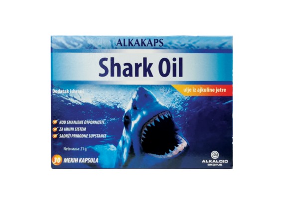 Alkakaps Shark oil 30 mekih kapsula