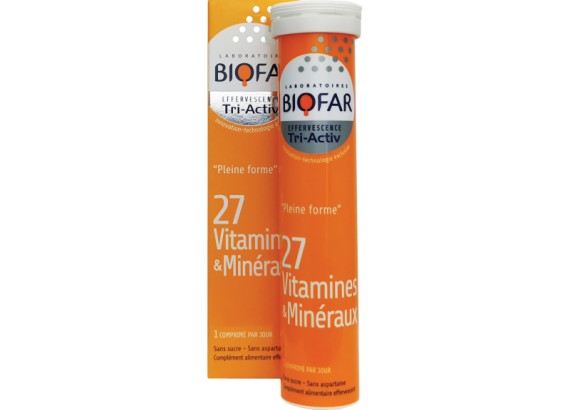 Biofar TriActiv 27 Vitamina i minerala 15 šumećih tableta