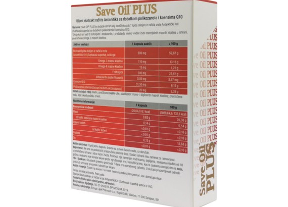 Save Oil® PLUS 30 kapsula