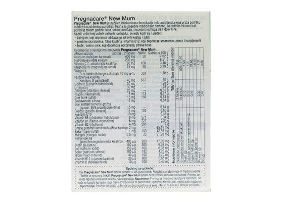 Pregnacare® New Mum 56 tableta