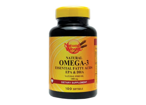 Natural Wealth Omega-3 1000 mg 100 softgel kapsula