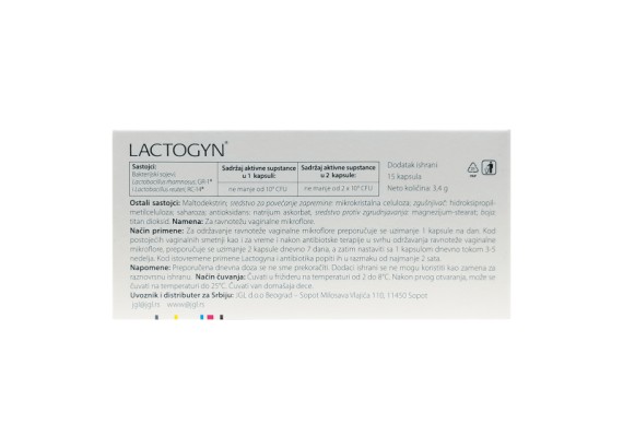 Lactogyn® 15 kapsula