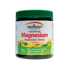 Jamieson Magnezijum bisglicinat+citrat, prašak 228 grama
