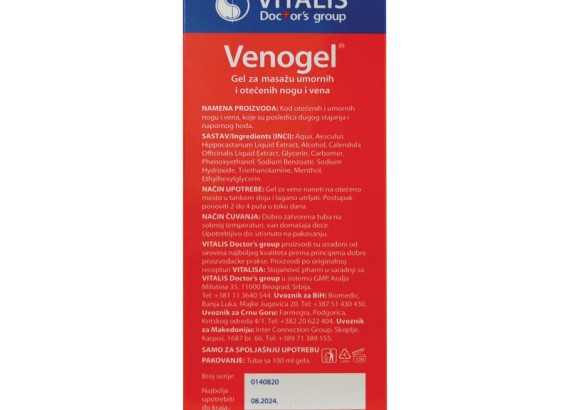 Vitalis Venogel 100 ml