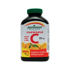 Jamieson Vitamin C za žvakanje 500 mg