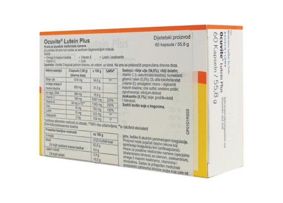 Ocuvite® Lutein Plus  60 kapsula