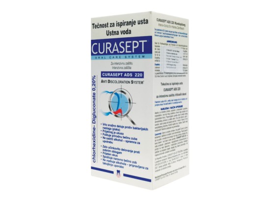 Curasept ADS® 220 tečnost za ispiranje usta 200 ml