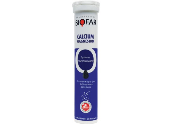 Biofar Calcium + Magnesium 20 šumećih tableta