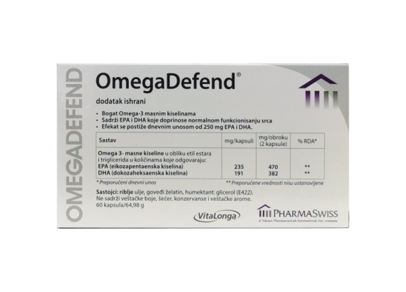 OmegaDefend® 60 kapsula